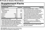 R1 Fruits & Greens + Antioxidants 30skammtar