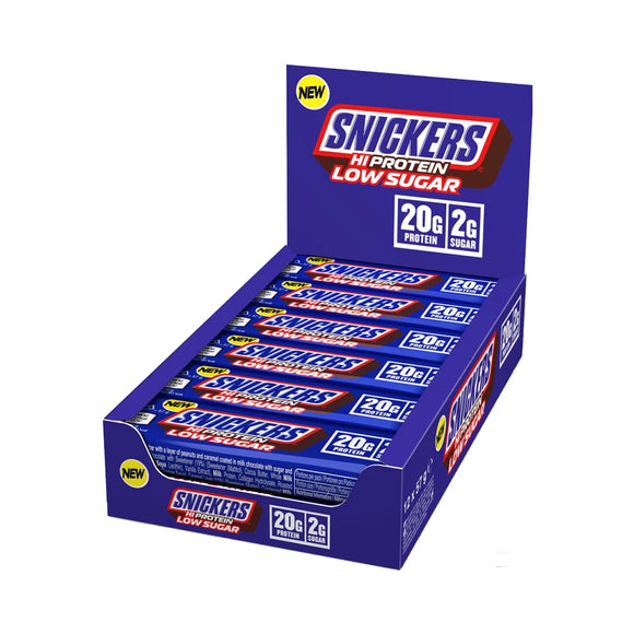 Snickers Hi Protein Low Sugar 12stk